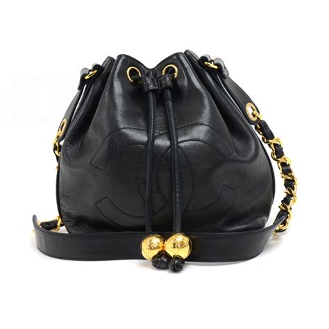 chanel lambskin drawstring bag|chanel classic lambskin bag.